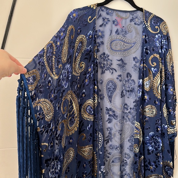 Anthropologie Sheer Dress. Boho stile - Picture 2 of 7